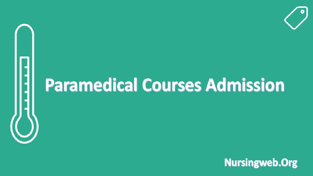 Paramedical Admission Forms 1 
