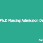 Ph.D Nursing Admission