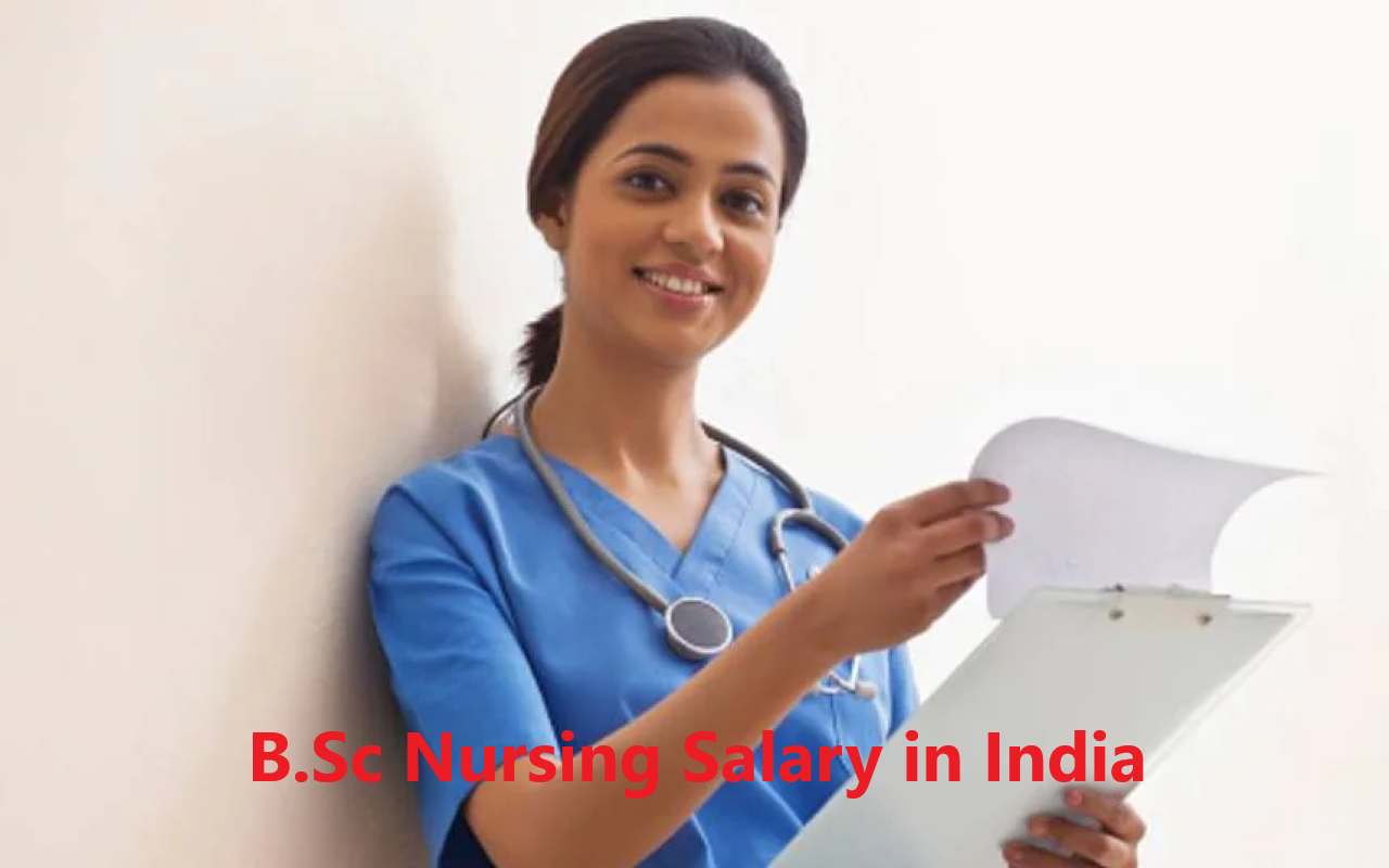 B.Sc Nursing Salary in India