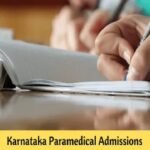 Karnataka Paramedical exam