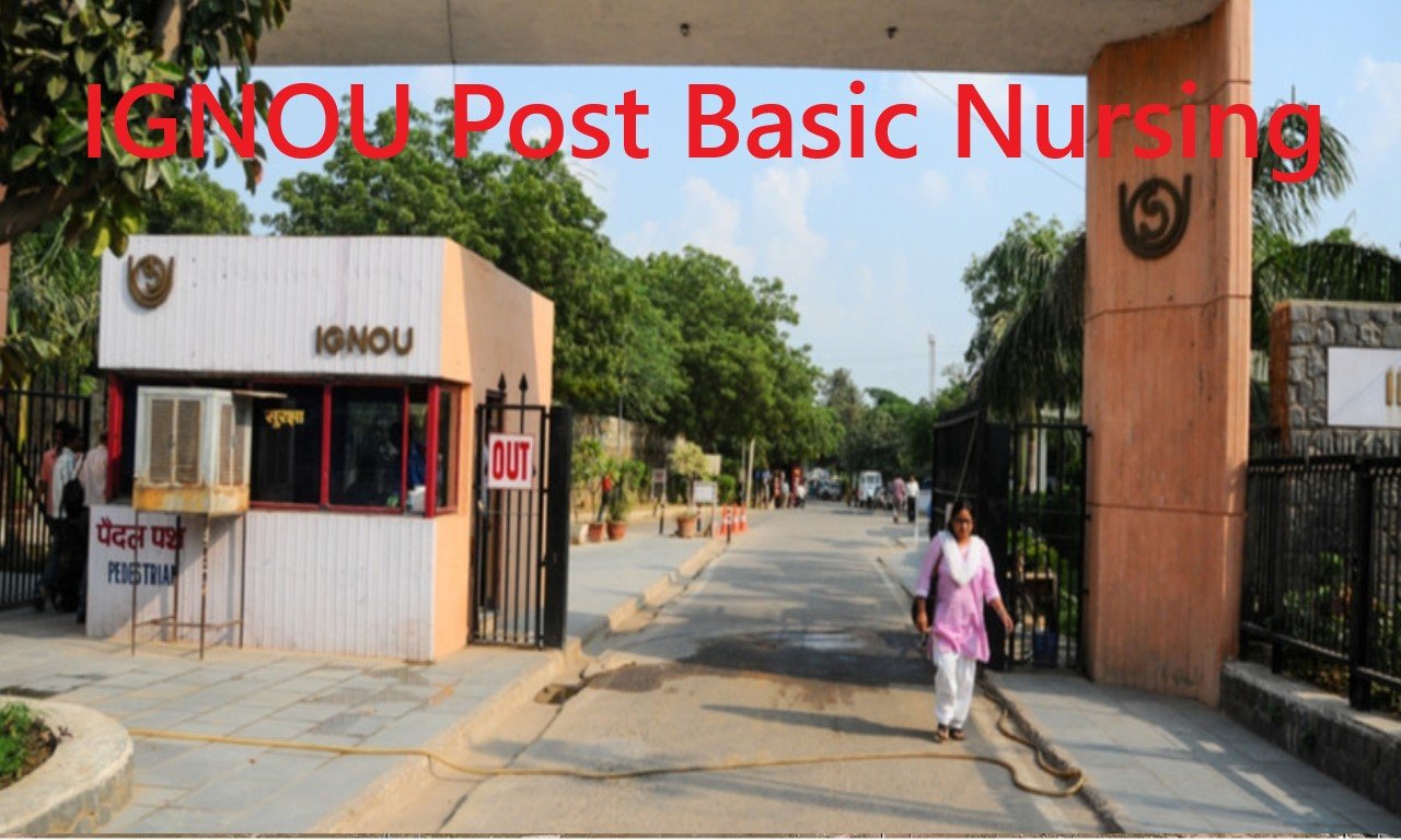 IGNOU Post Basic Nursing 2024